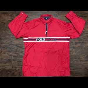 Vintage polo sport Ralph Lauren pullover spellout